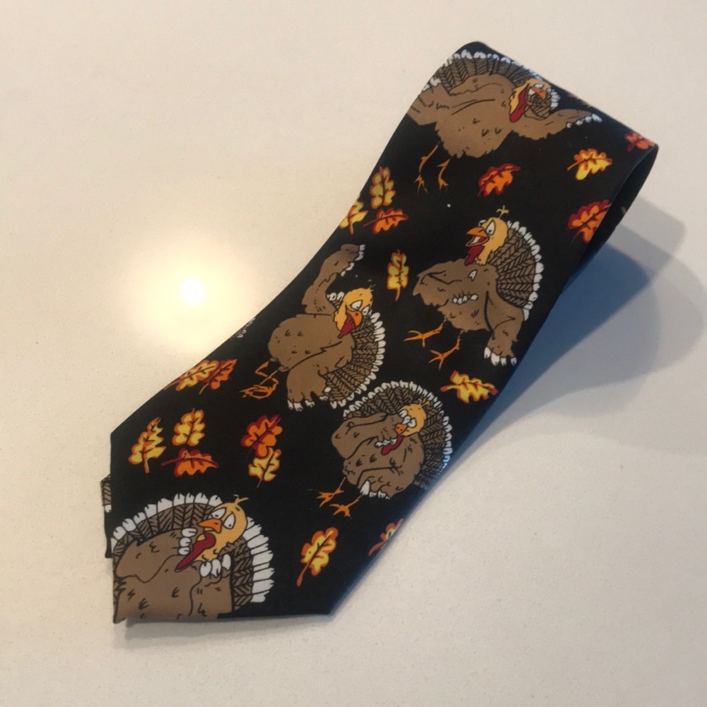 Thanksgiving theme tie